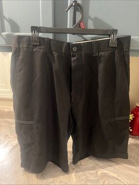 Top Flite Black Casual Cargo Shorts